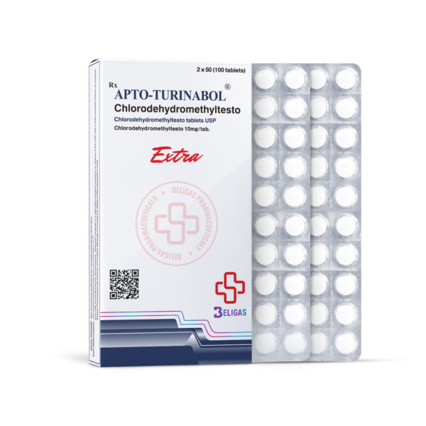 Apto – Turinabol®<p class="fgs"> Chlorodehydromethyltestosterone 10mg</p>