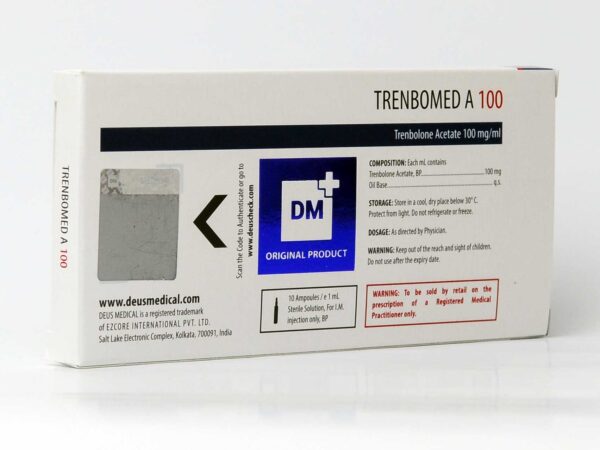 Trenbomed A 100mg – Trenbolone Acetate – Deus Medical - Image 2