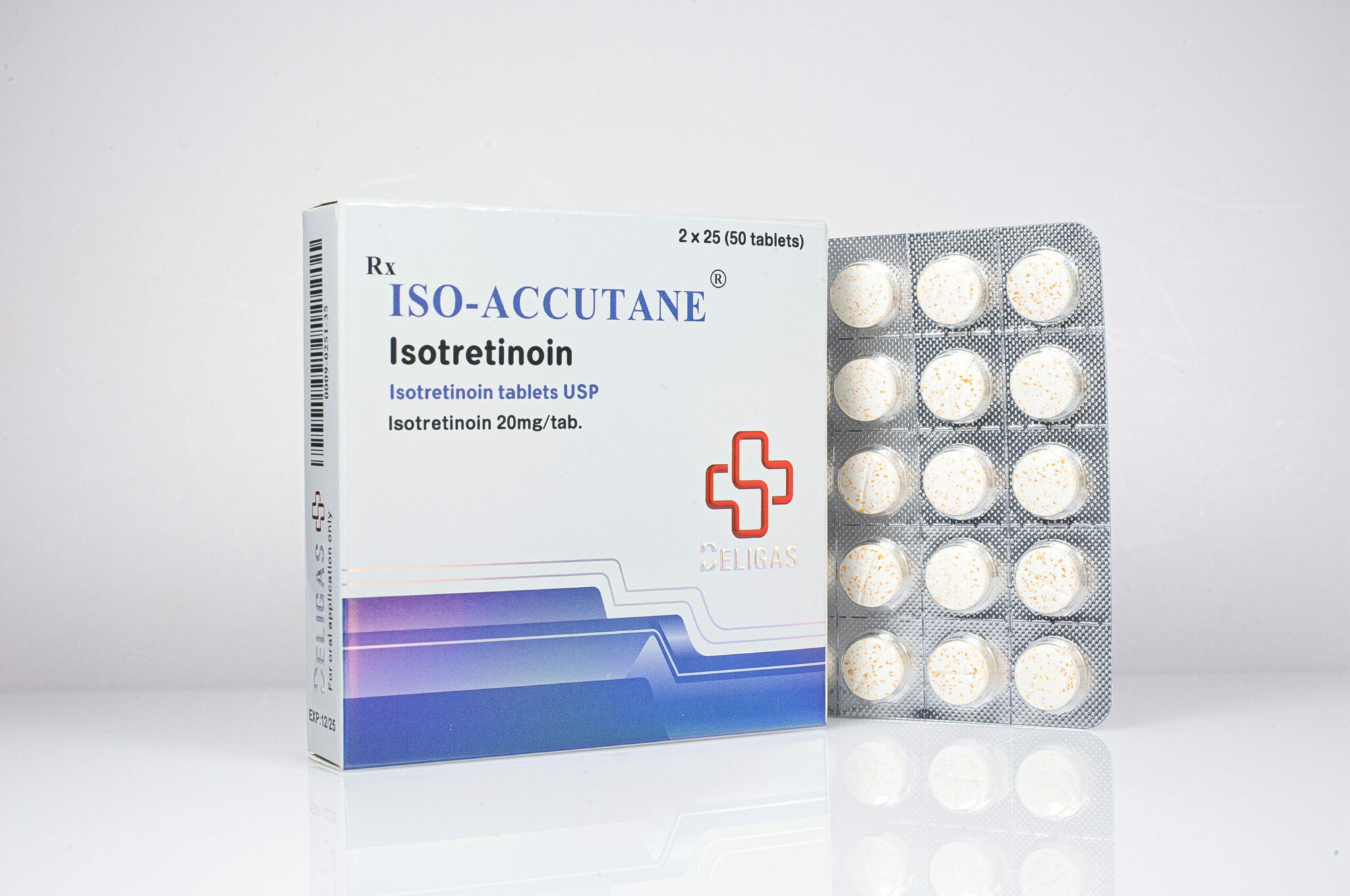 Iso-Accutane® <p class="fgs">Isotretinoin 20mg</p>