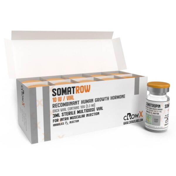 SOMATROW 100 IU HGH/10×10 IU Vial