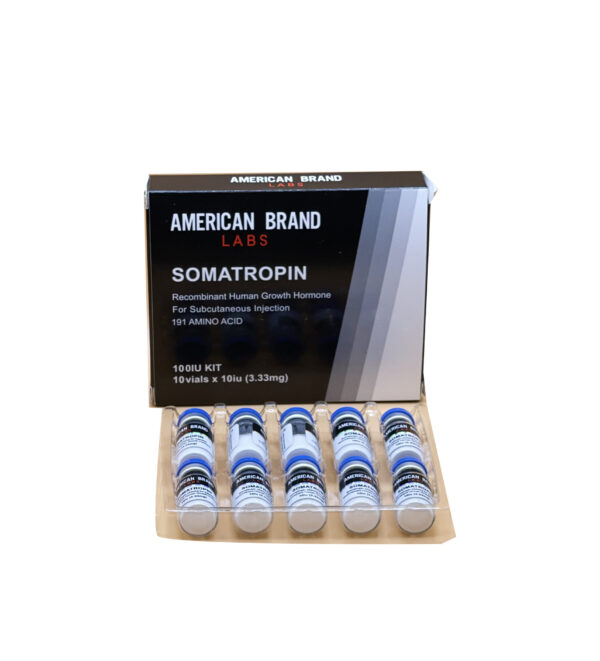 Somatropin 10IU (10 Vials) – American Brand